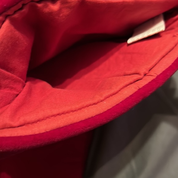 Red Velvet Christmas Stocking - Picture 3 of 3